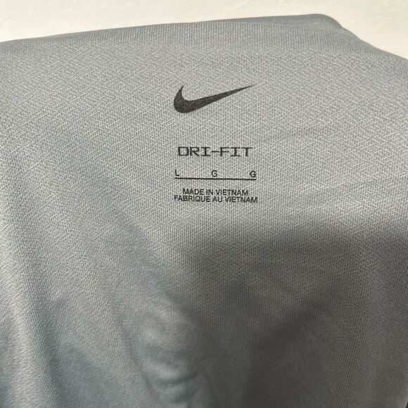 NIKE Eclipse High Waist Running Shorts size Large Grey shorts - Picture 4 of 7